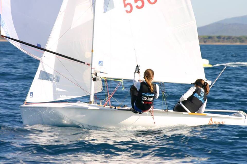 Fedele/Martini seconde all’Italiano Femminile 420 di Talamone