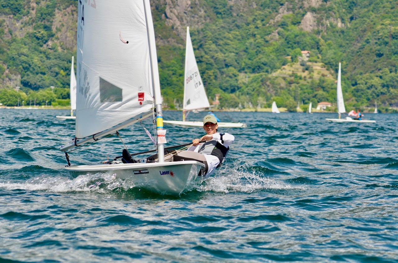 Riky Colombo 2° assoluto Laser Radial all’Italia Cup, ottimo Lombardo!