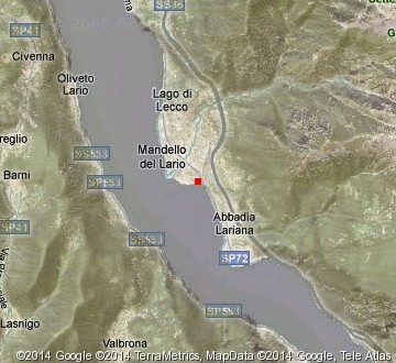 mappa stazione meteo lombardo